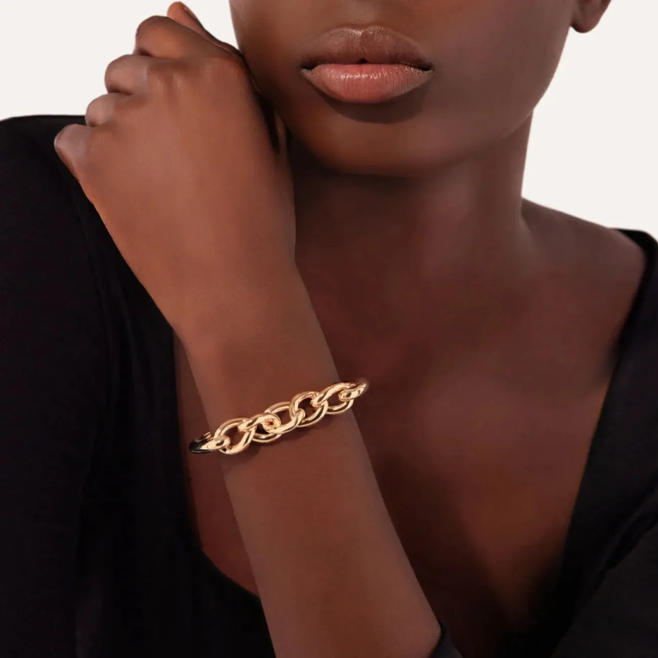 Catene 18K Rose Gold Chain Bracelet
