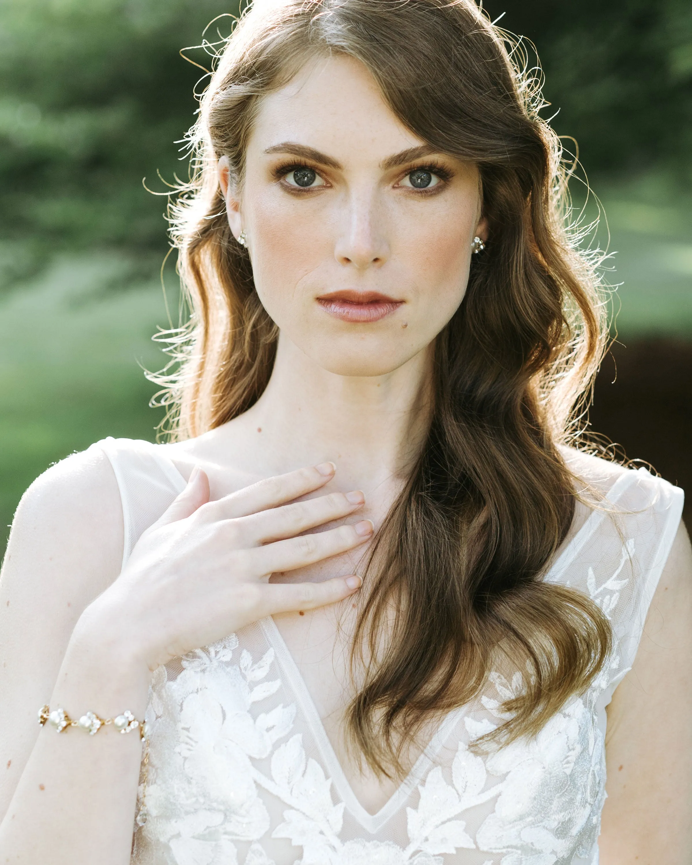 Celestial Pearl Cluster Bracelet