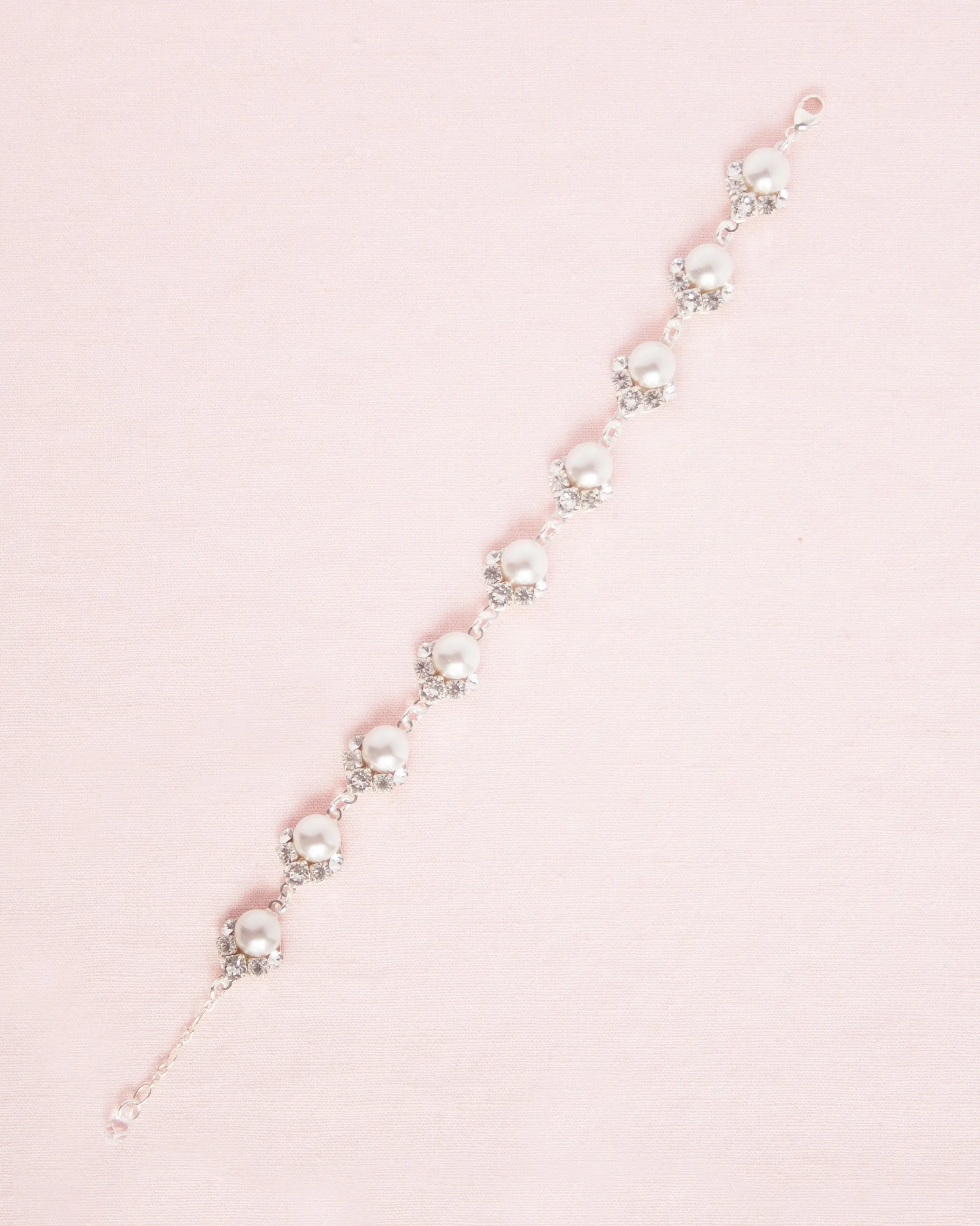 Celestial Pearl Cluster Bracelet