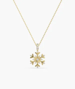 Celestial Snow Diamond Necklace