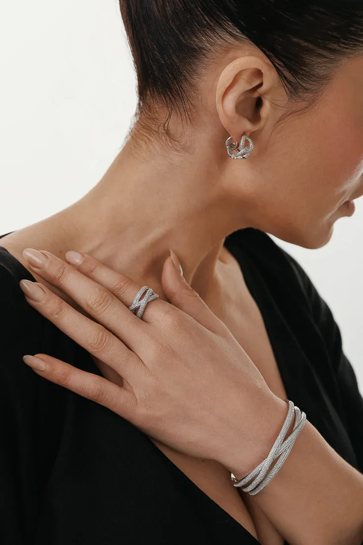 CHAIN PAVE HOOPS