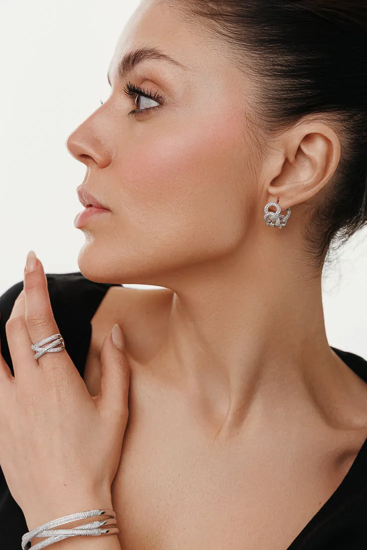CHAIN PAVE HOOPS