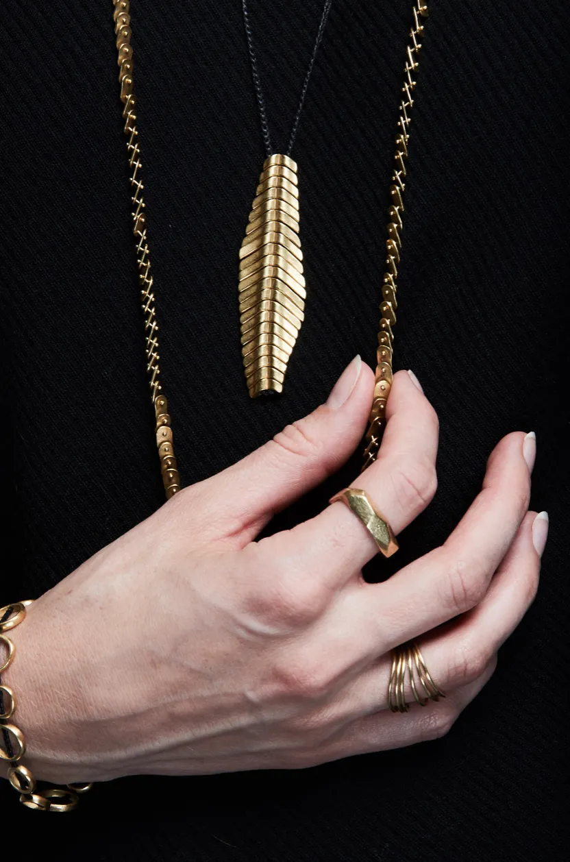 Charm Ring, 19k Gold