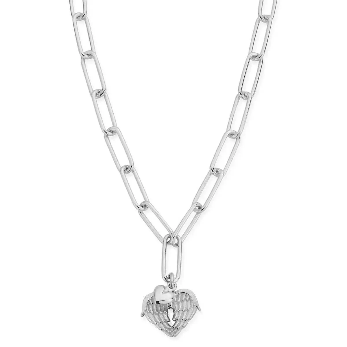 ChloBo Link Chain Faith & Love Necklace