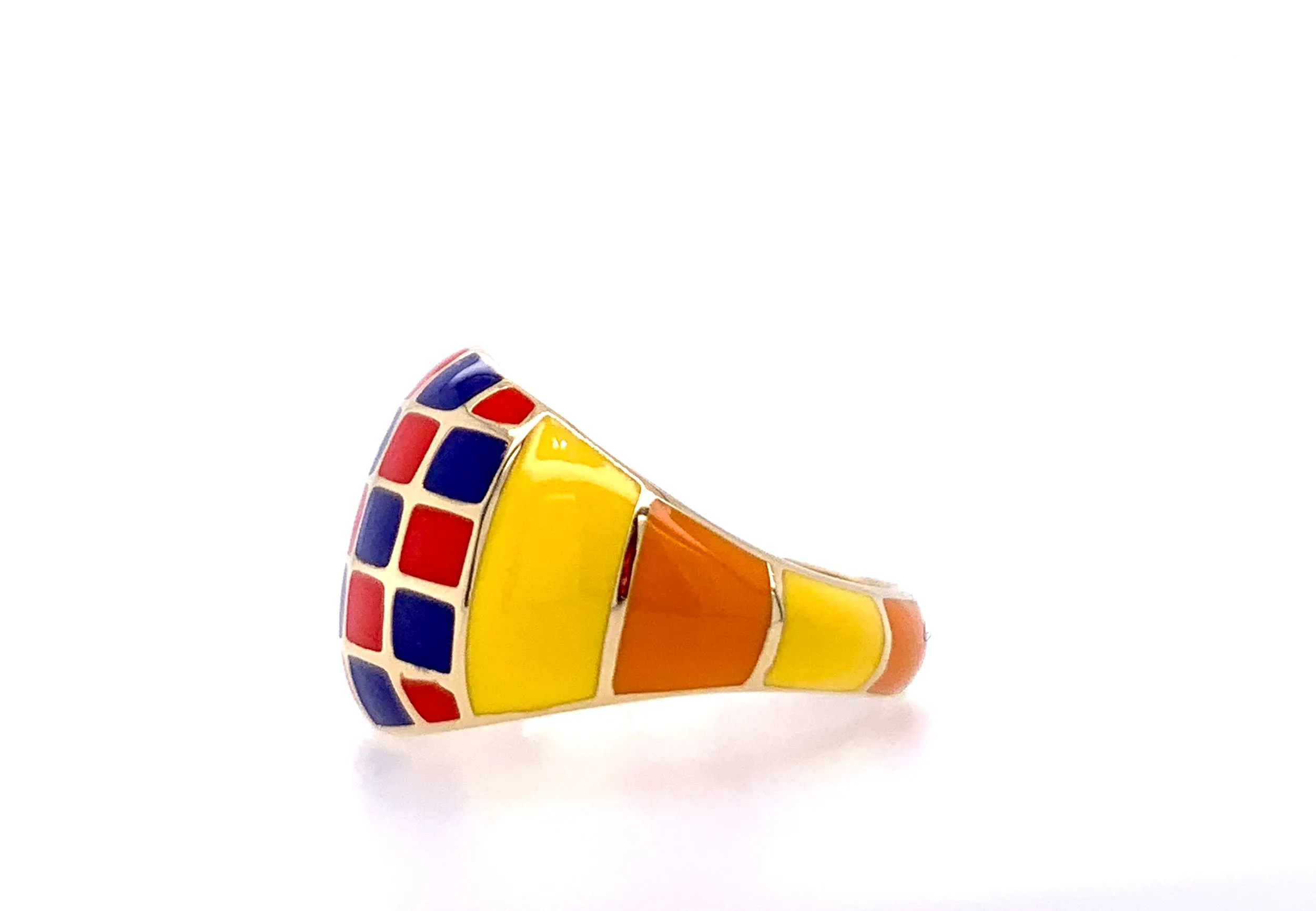 Circus et Panem Red/Blue Ring