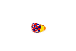 Circus et Panem Red/Blue Ring
