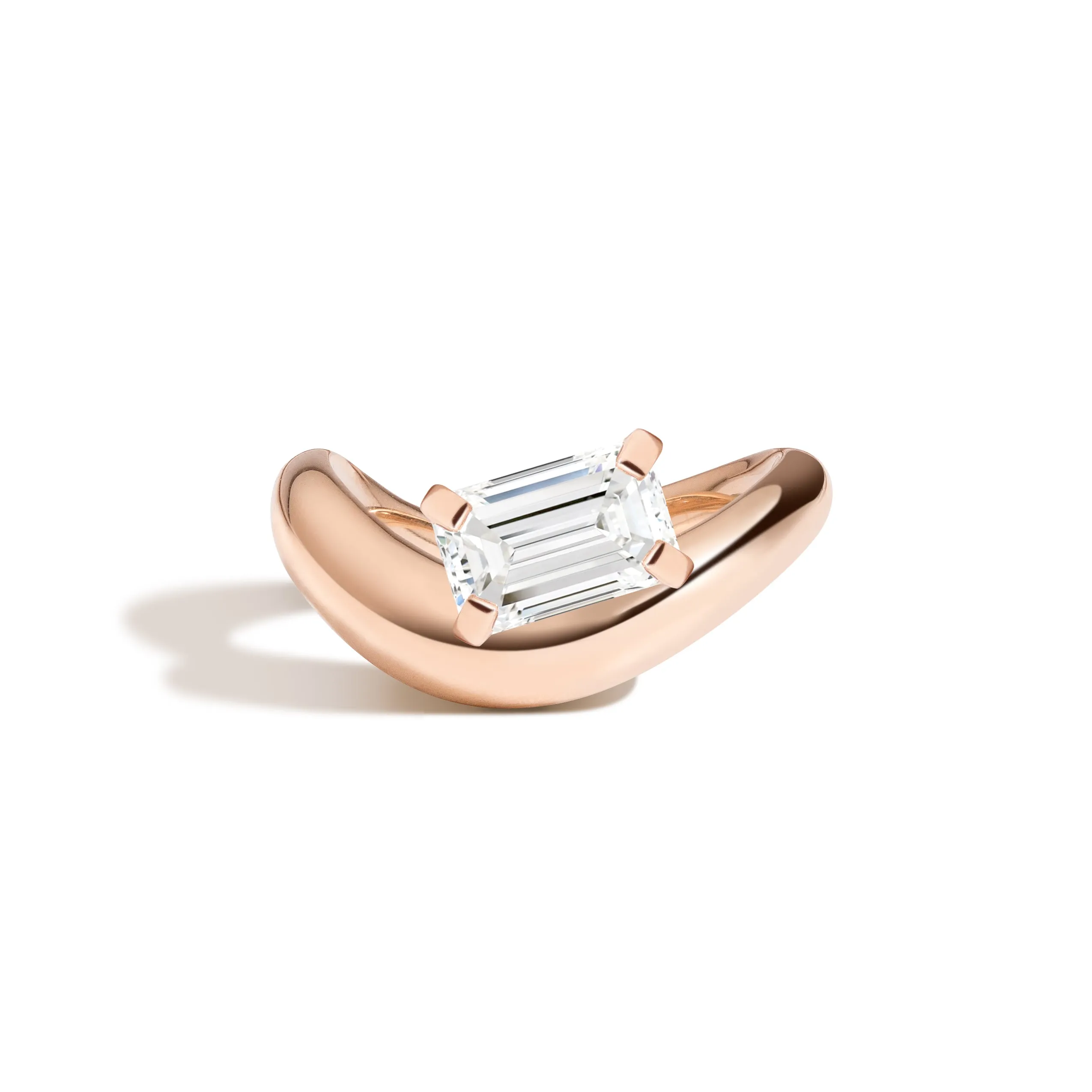 Cloud Emerald Ring