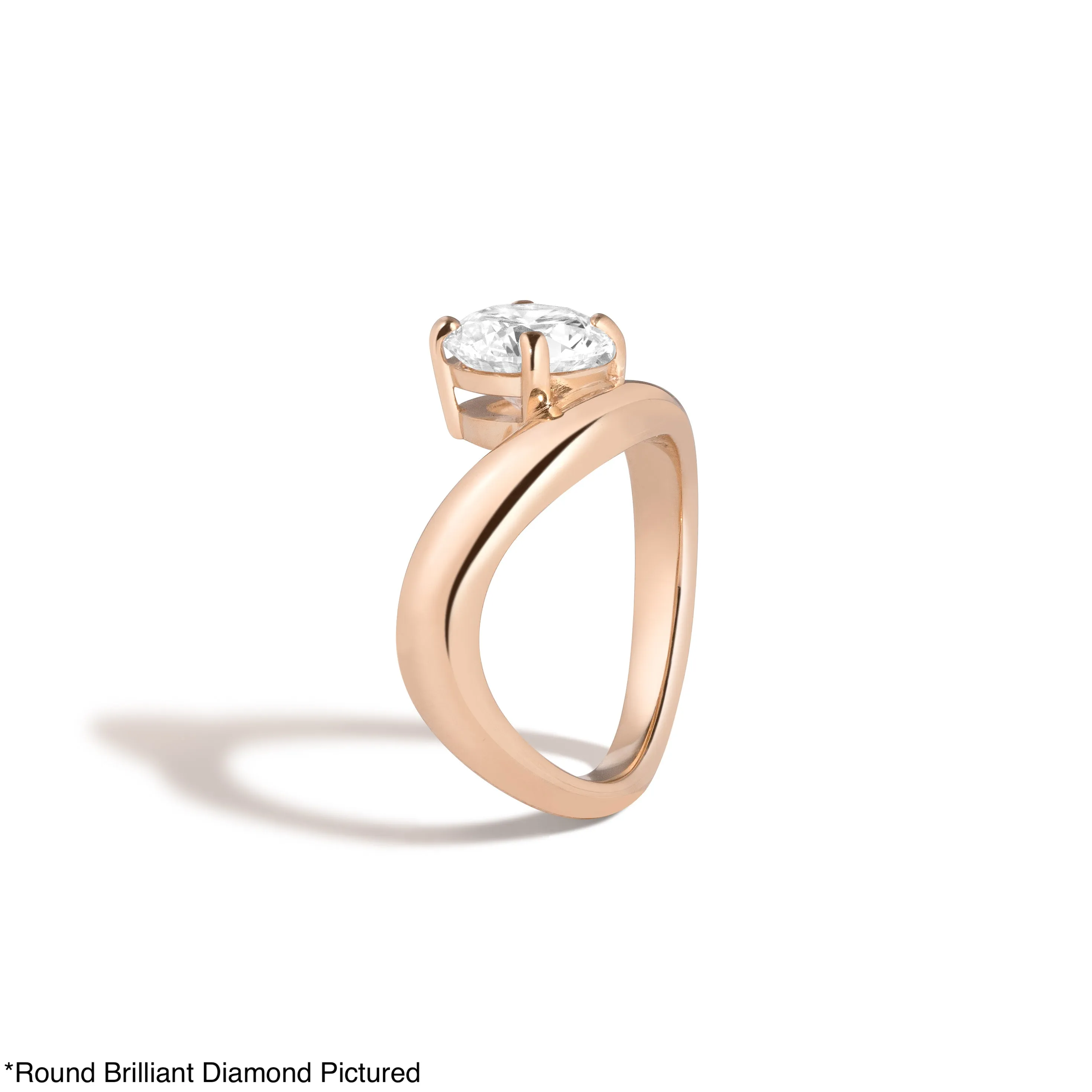 Cloud Pear Ring