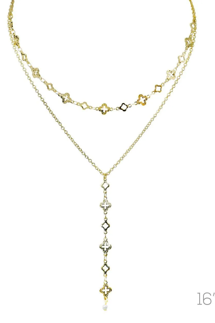 Clover Chain Necklace