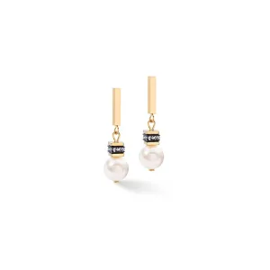 Coeur de Lion Geo Cube Earrings