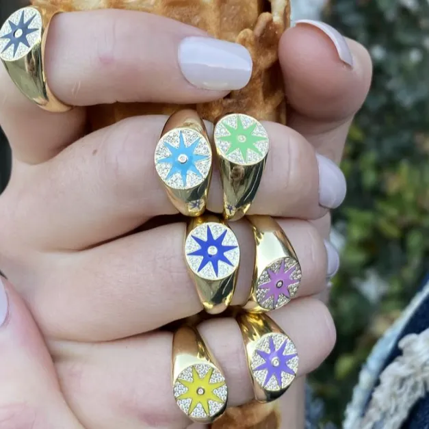 Colette Jewelry Classic Star Signet Ring