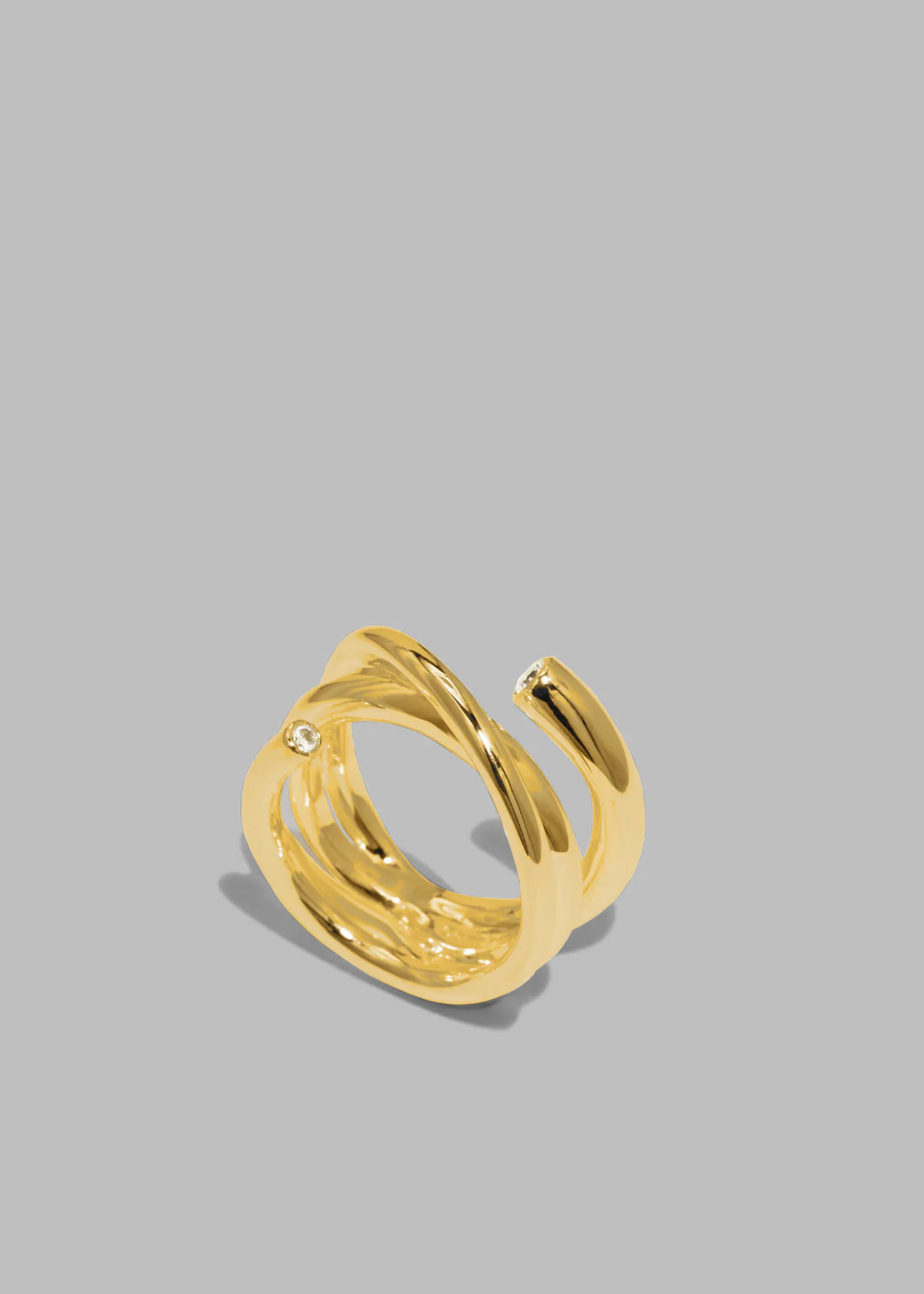 Completedworks Zirconia Ring - Gold