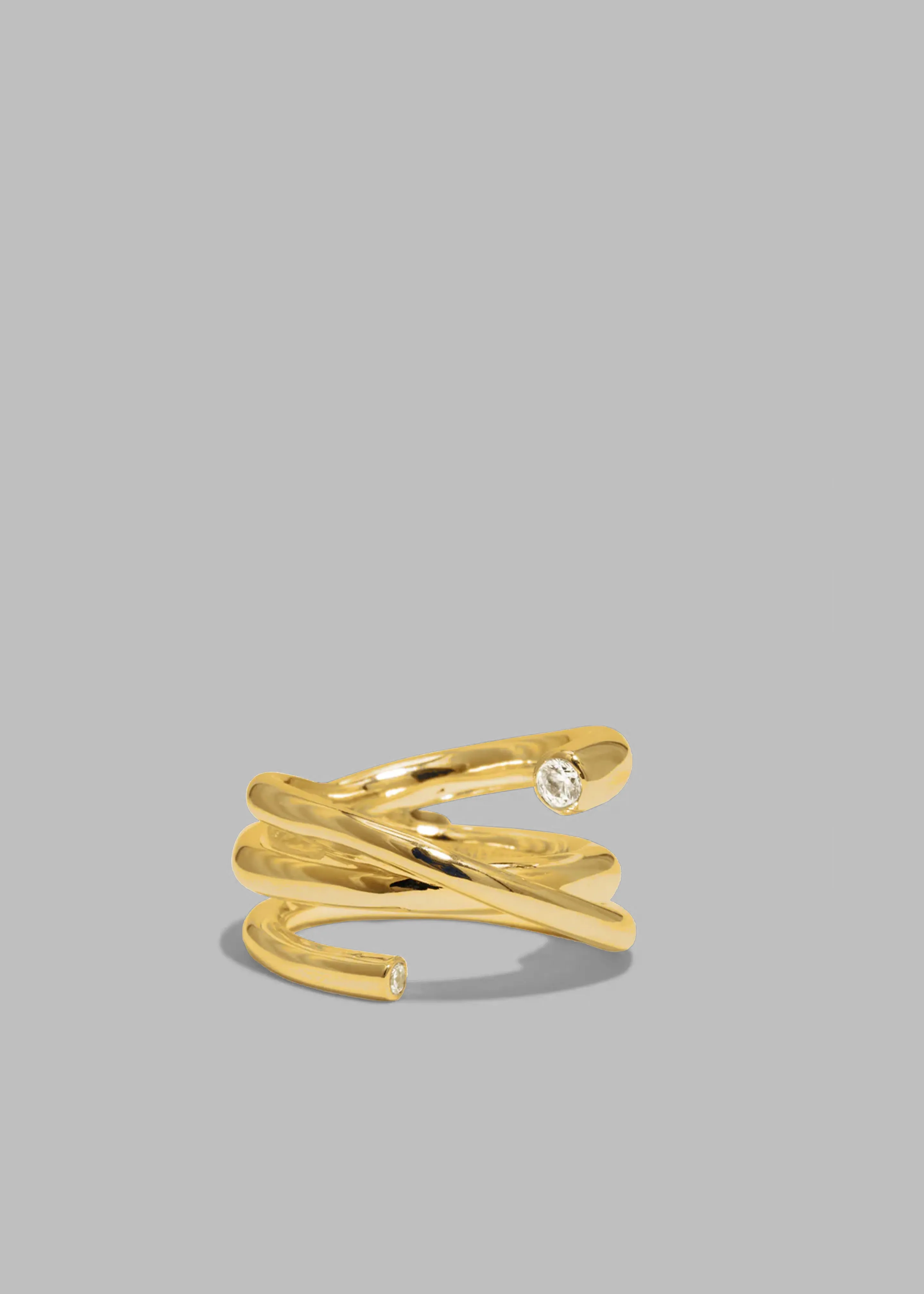 Completedworks Zirconia Ring - Gold