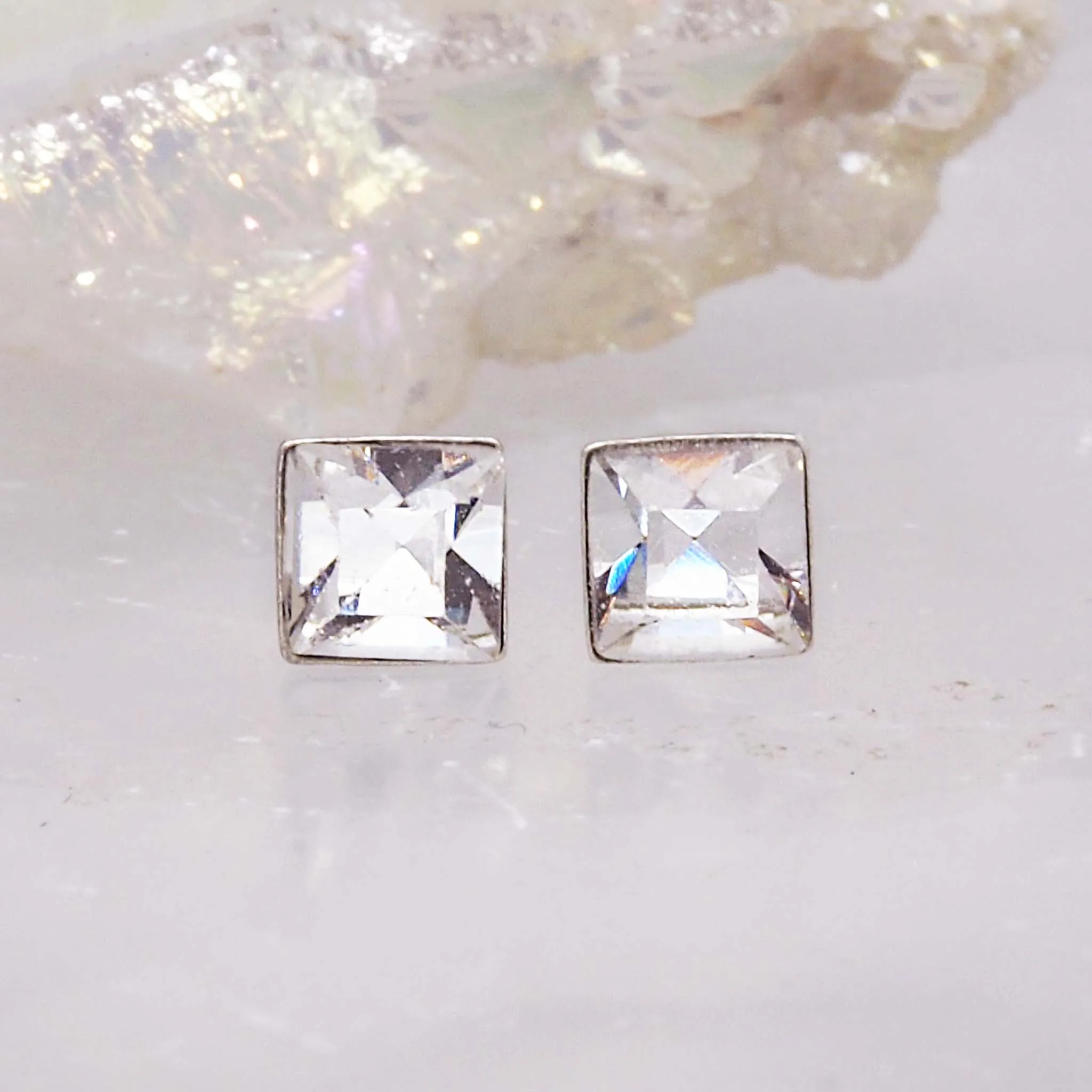 Crystal Birthstone Earrings