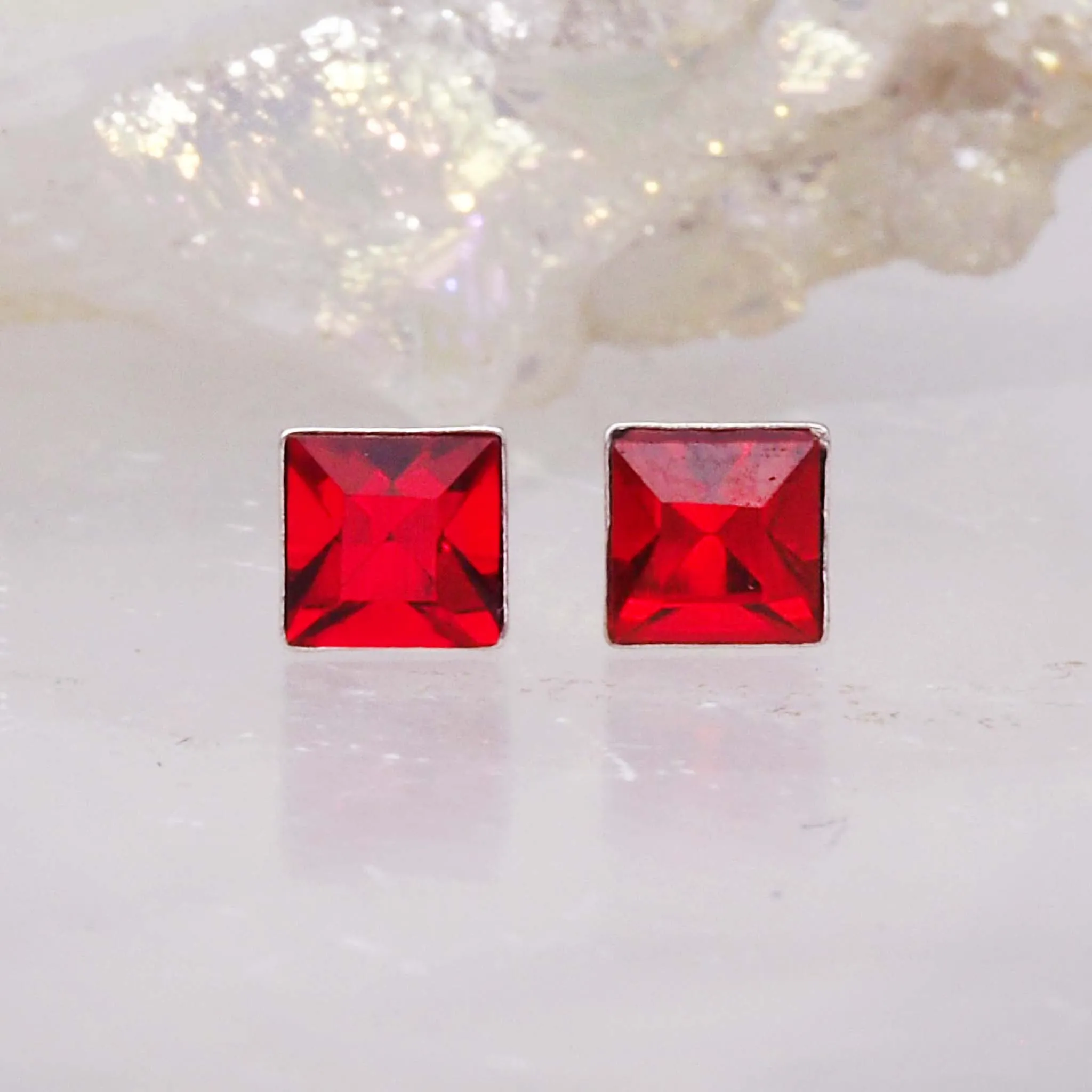 Crystal Birthstone Earrings