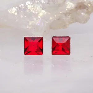 Crystal Birthstone Earrings