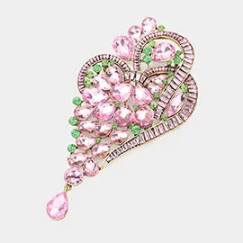 Crystal Brooches
