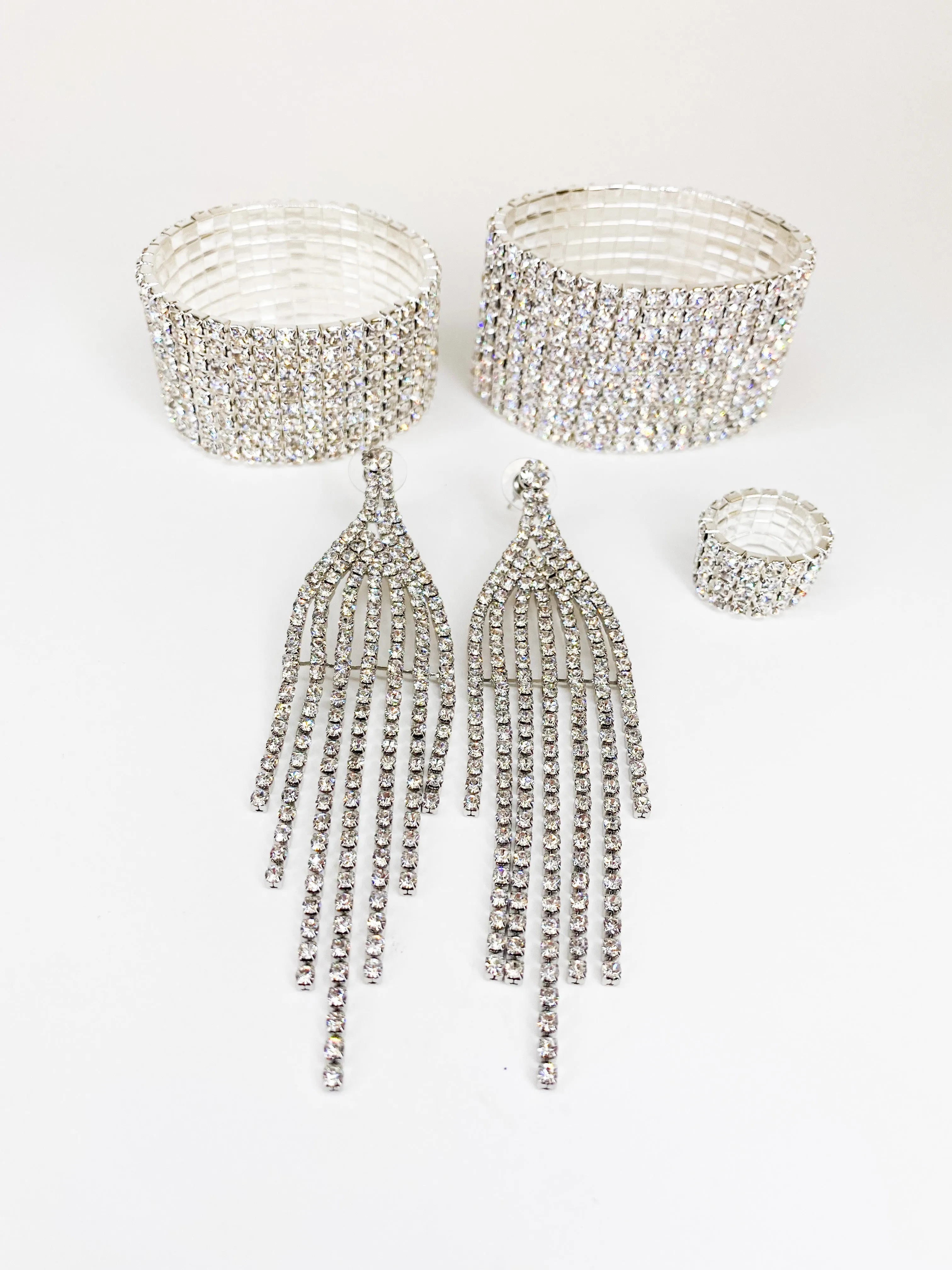 Crystal Clear Rhinestone Ellie Set
