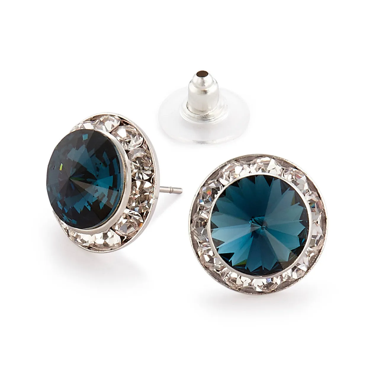 Crystal Earrings, 12mm size