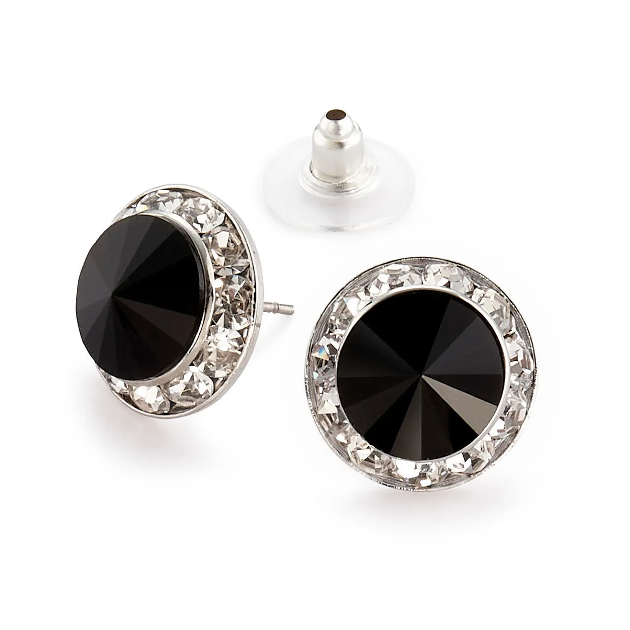 Crystal Earrings, 12mm size