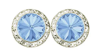 Crystal Earrings, 12mm size