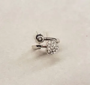 Crystal Heart Ring
