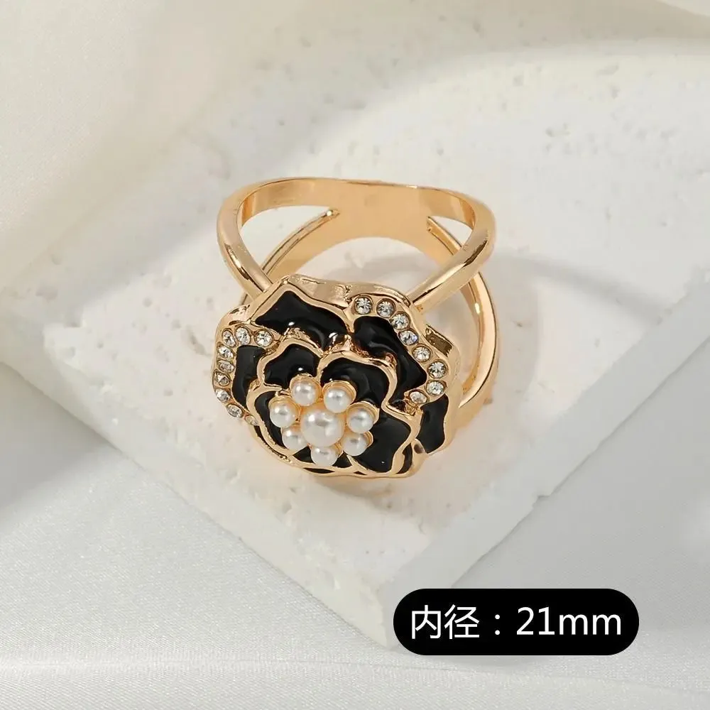 Crystal Scarf Buckle Fashion DIY Alloy Brooches Knotting Artifact Multifunctional Shawl Ring Clip Jewelry Accessories