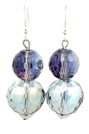 Crystal Sphere Earrings