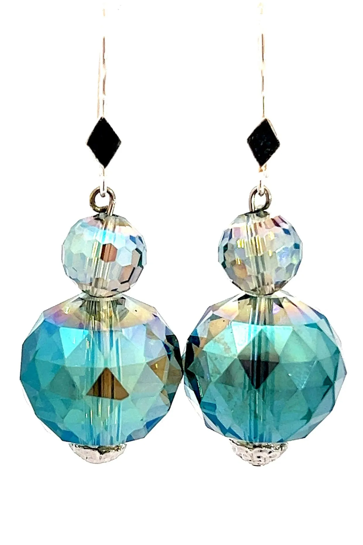 Crystal Sphere Earrings