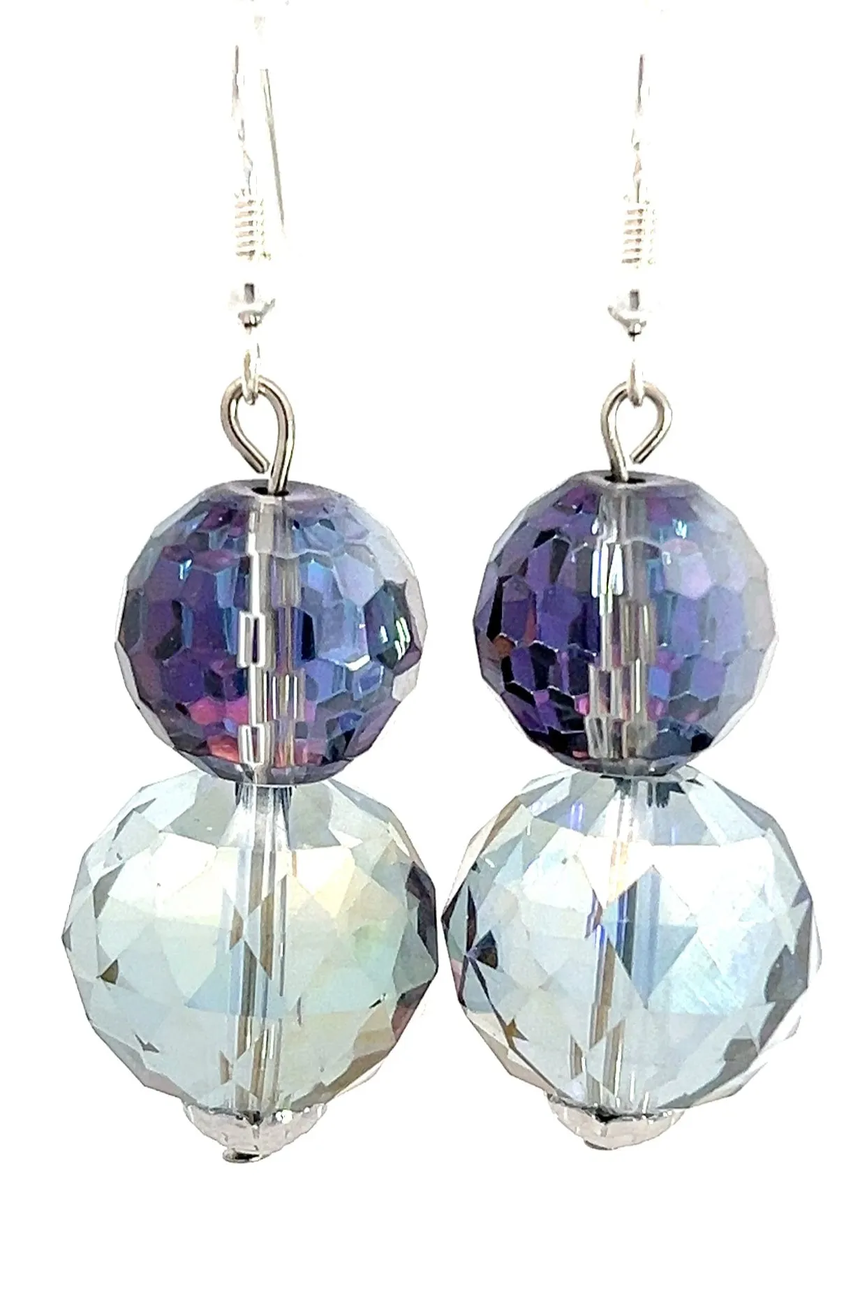 Crystal Sphere Earrings
