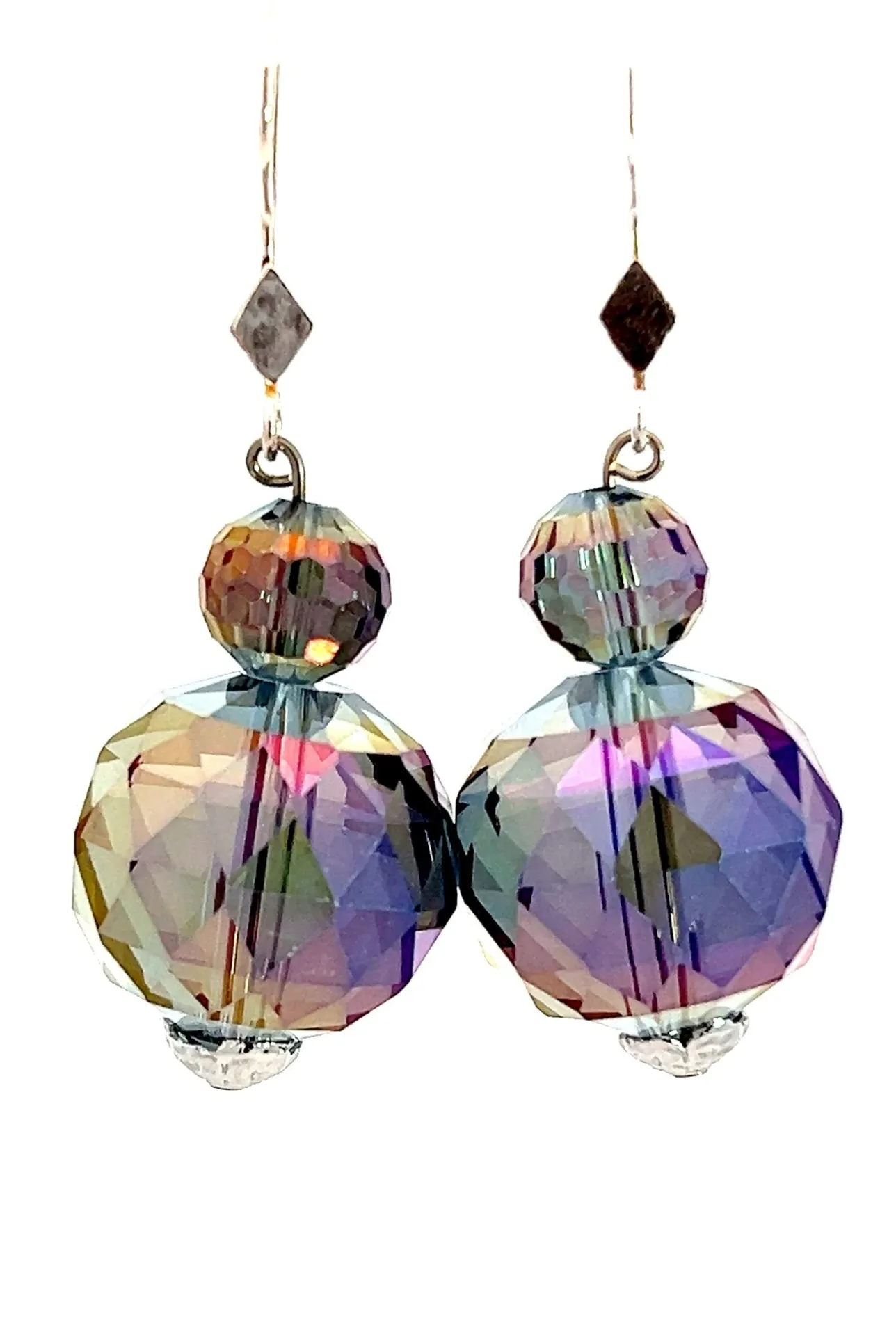 Crystal Sphere Earrings