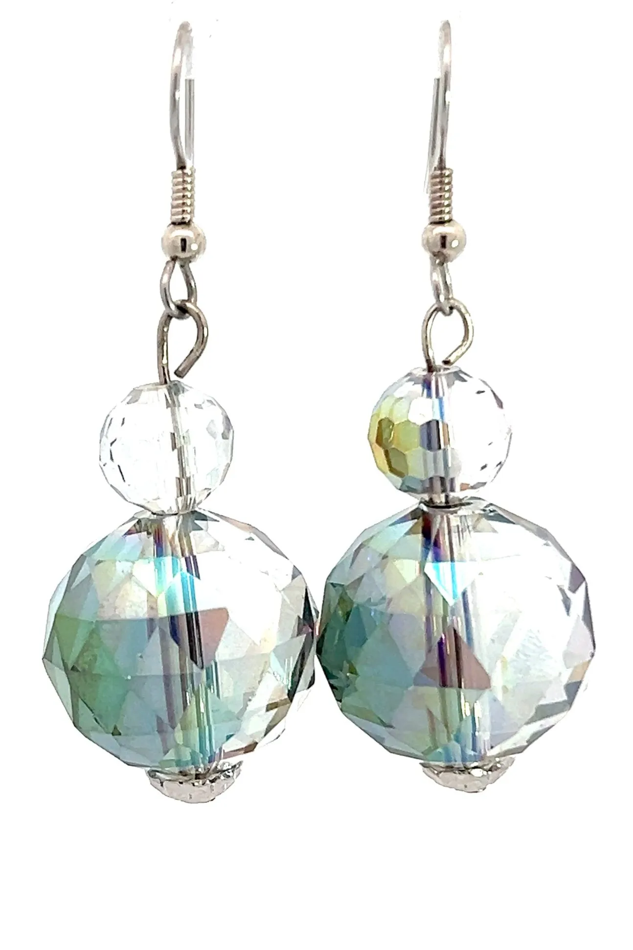 Crystal Sphere Earrings