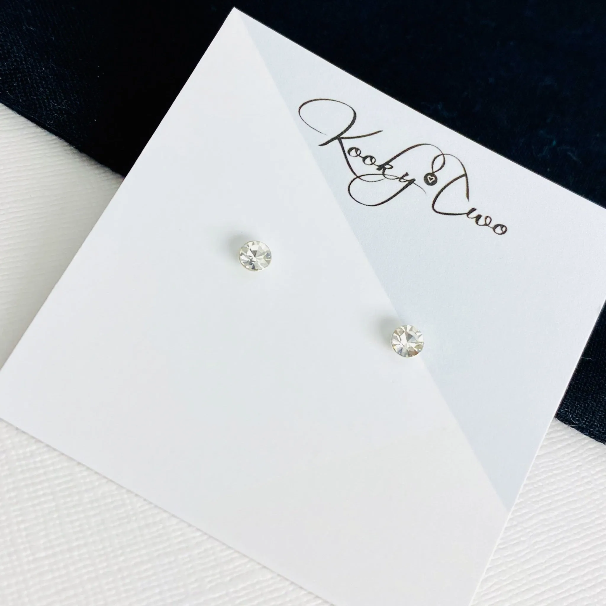 Crystal Stud Earrings