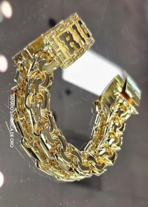Custom Closed Chino Link Bracelet