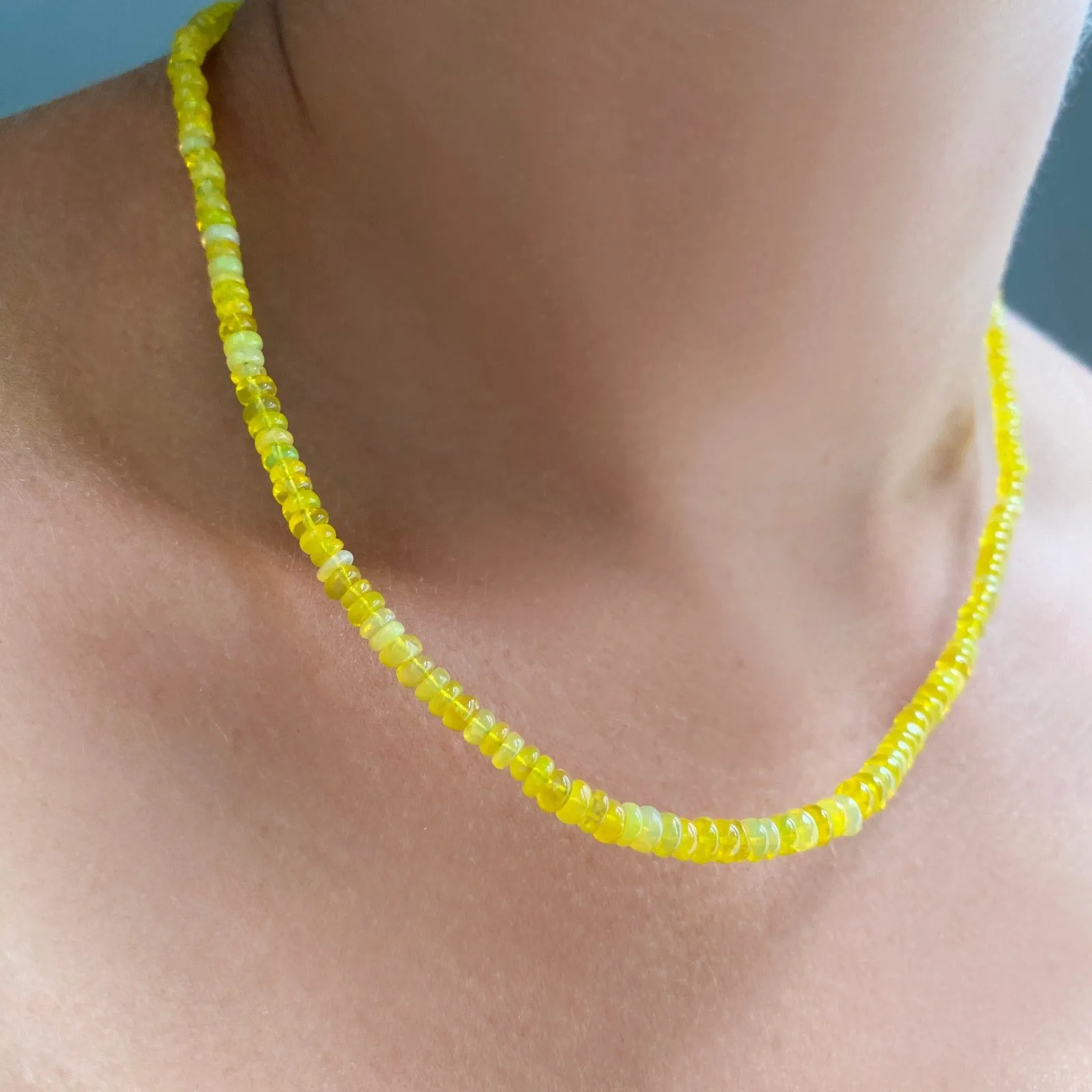 Daffodilia Opal Necklace