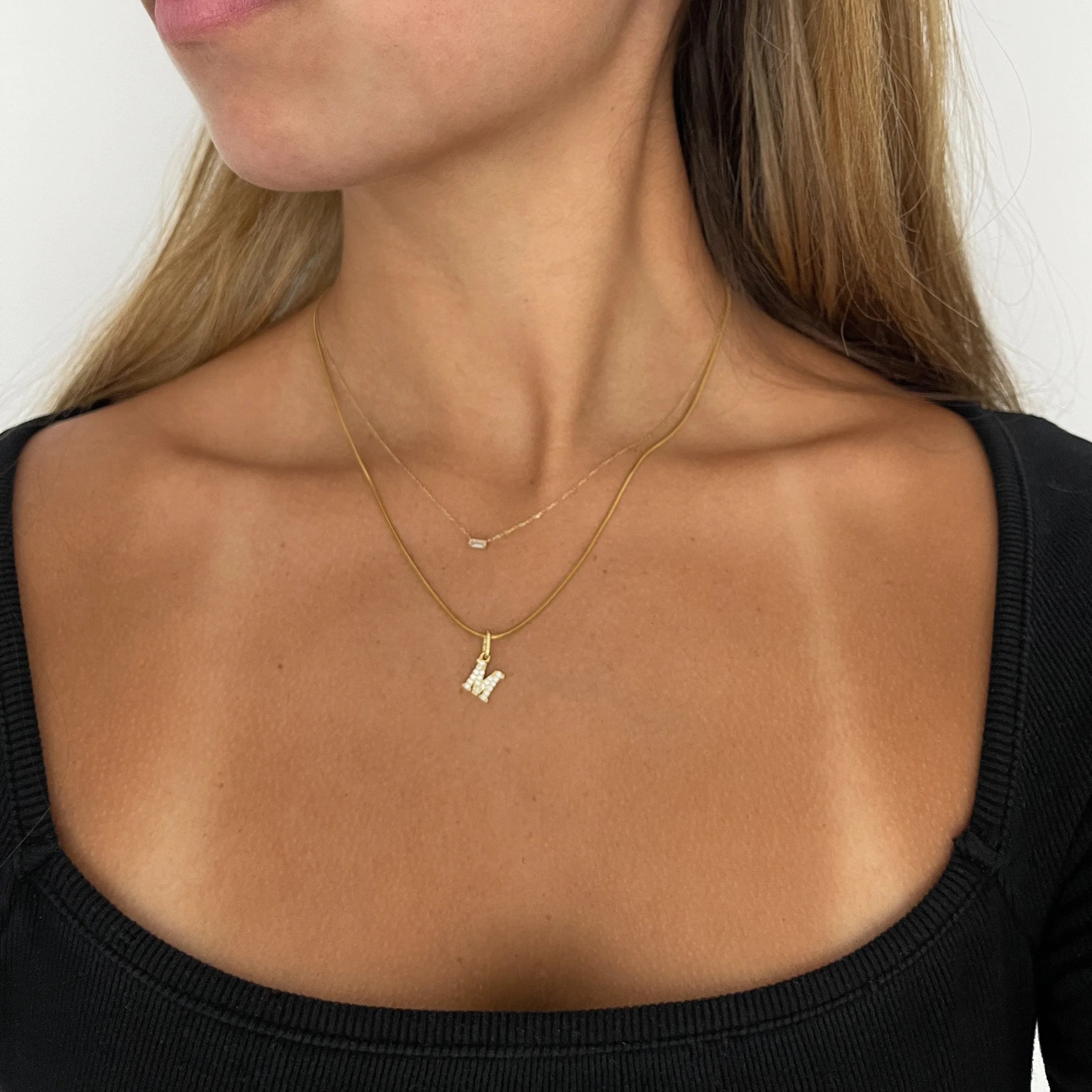 Dainty Initial Necklace