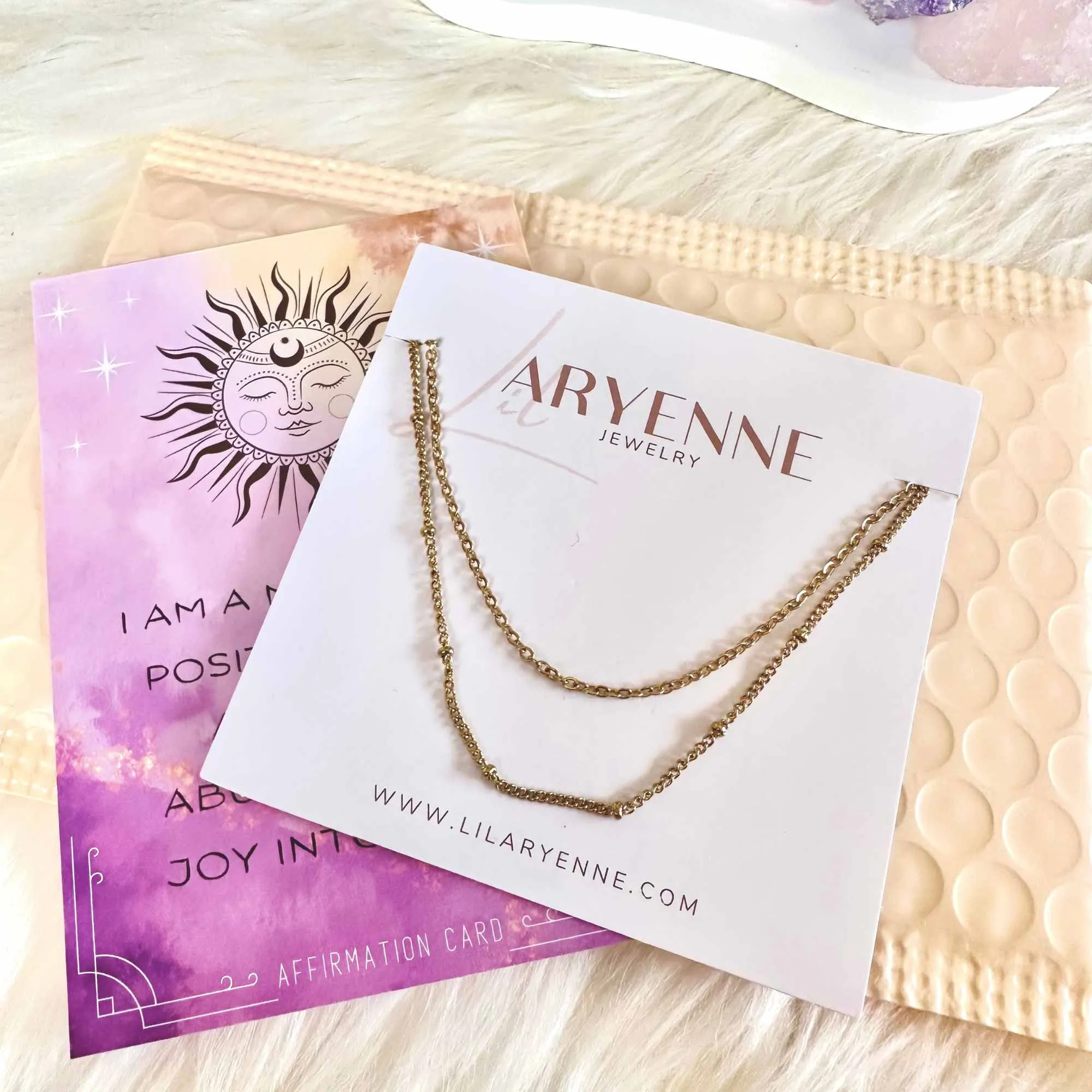 Dainty Layered Chain: Silver