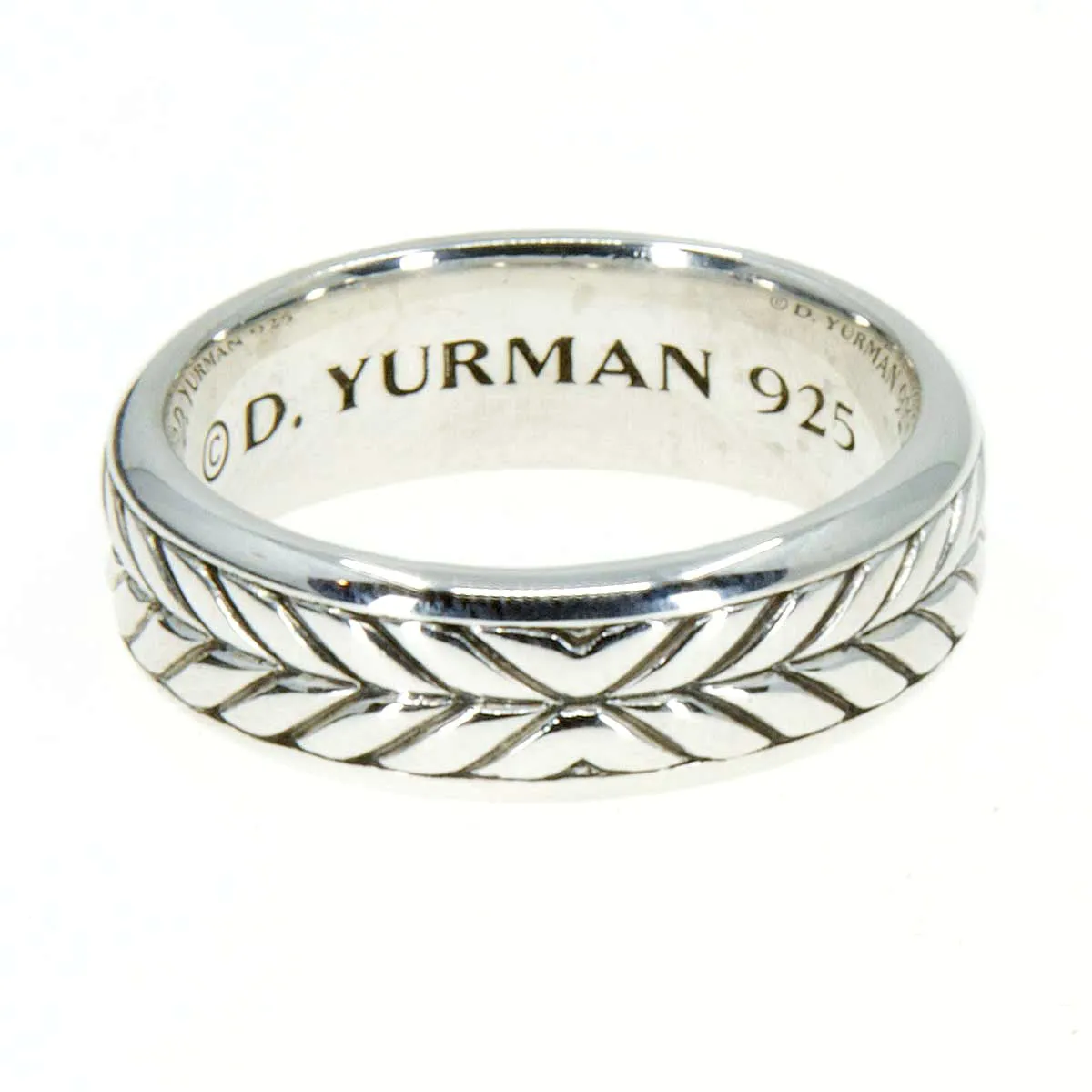 David Yurman Chevron Diamond Wedding Band