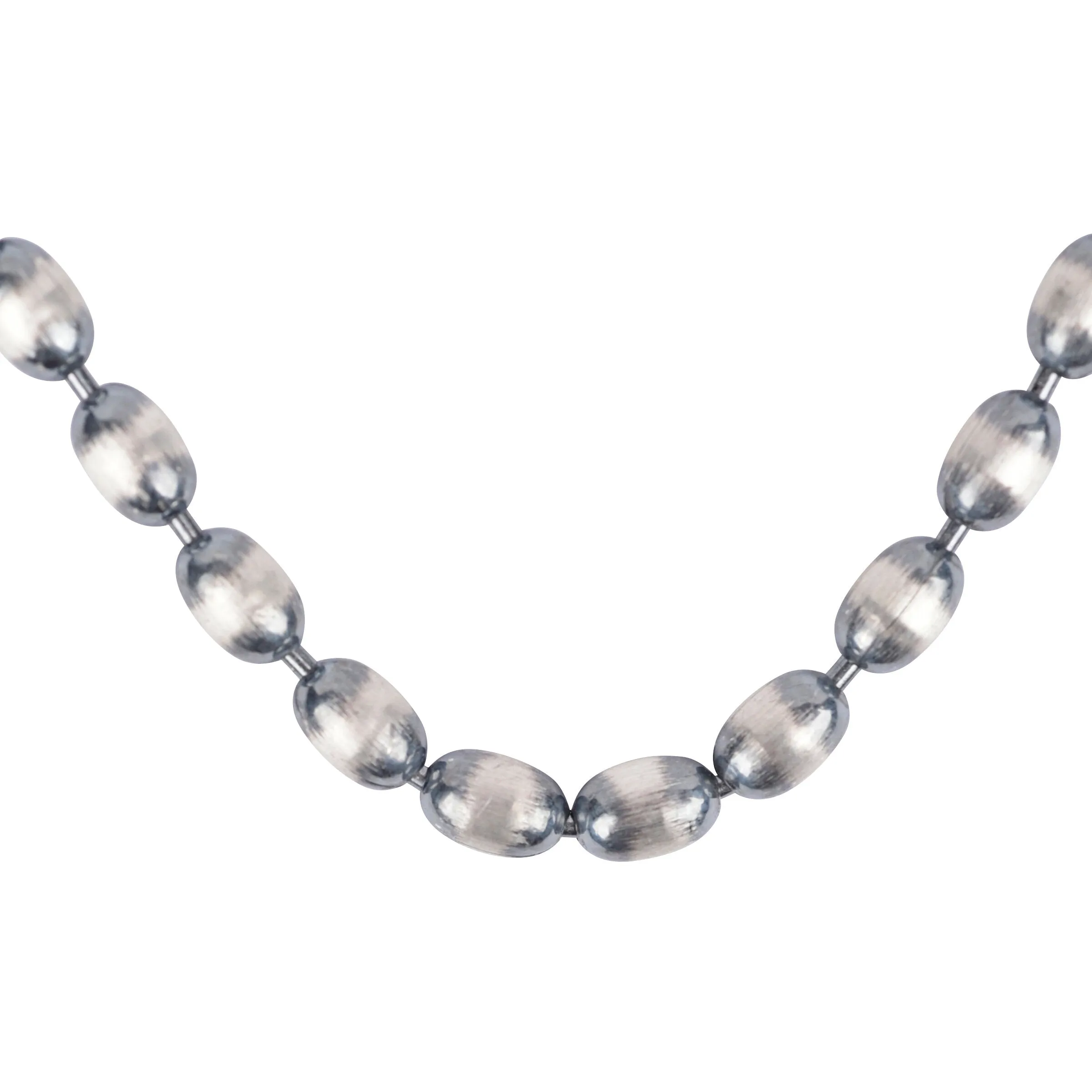 Desert Pearl Oval Bead Necklace (All Sizes)