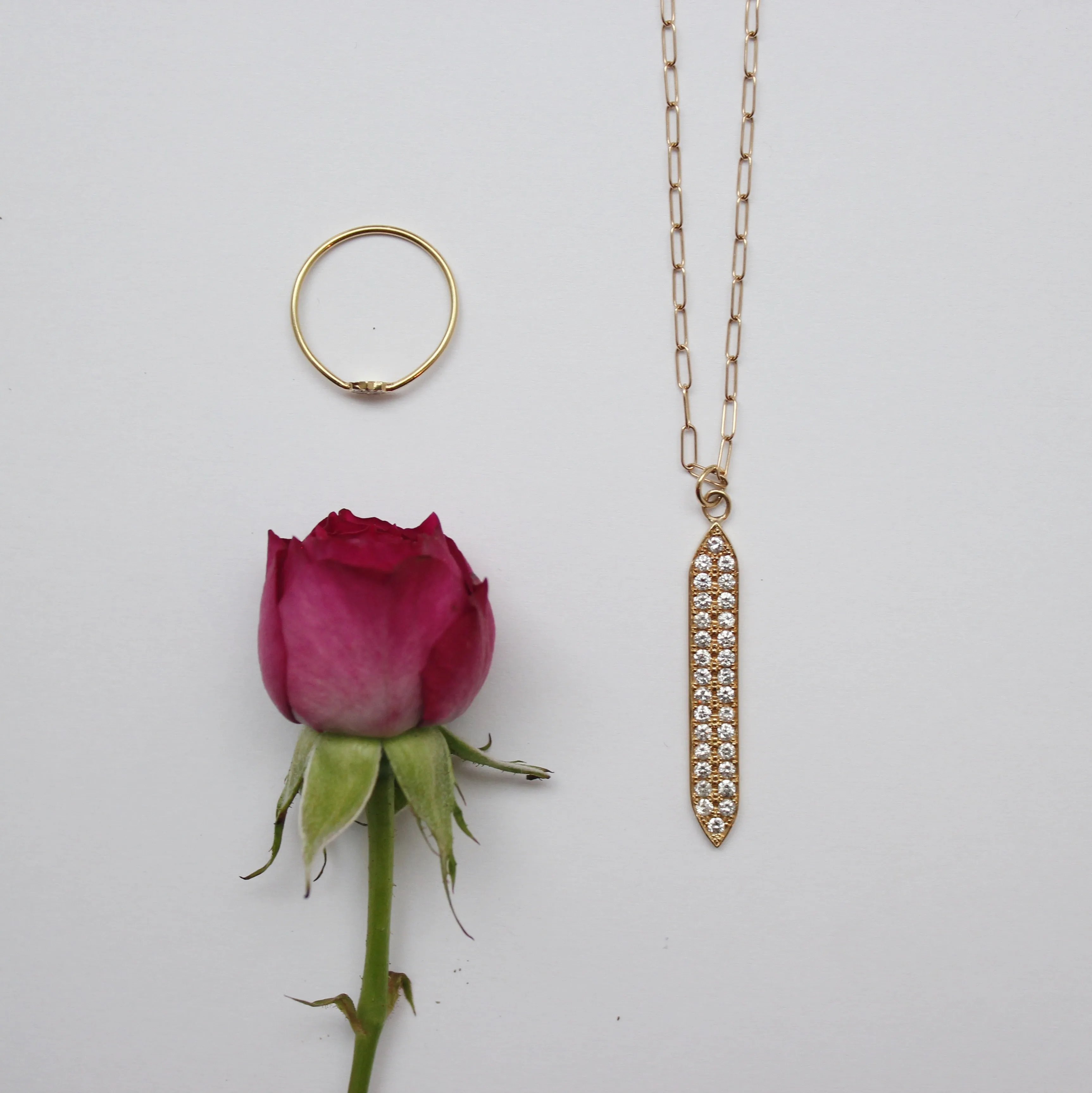 Diamond Goddess Necklace