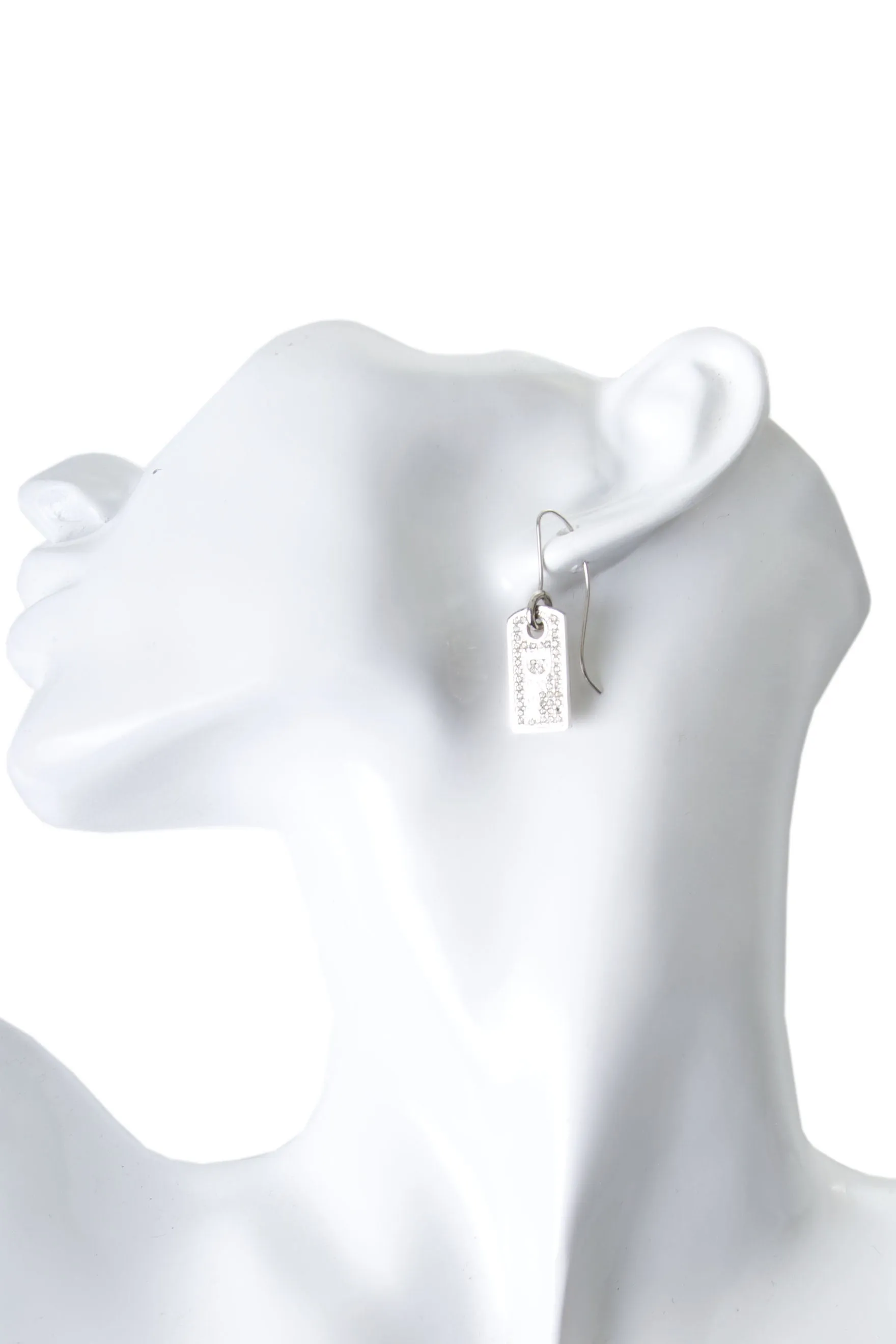 Dog Tag Earrings
