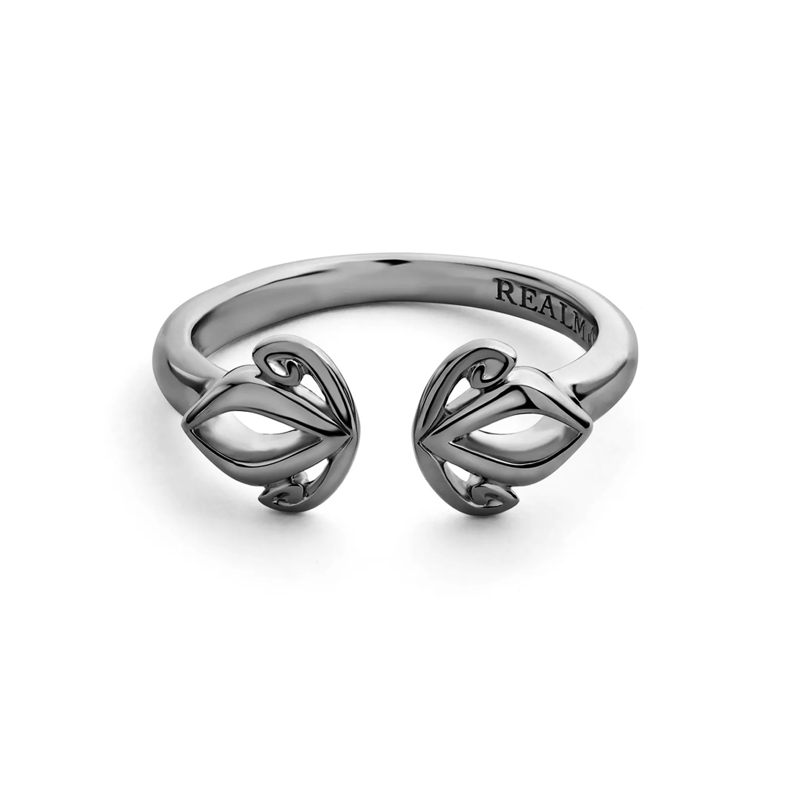 Duet Cuff Ring - Black Ruthenium Vermeil