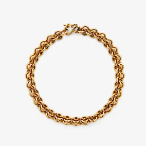 Dyan "Pre Raphaelite" Bracelet in 22K Apricot Gold