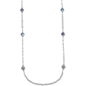 Elora Gems Sky Long Necklace