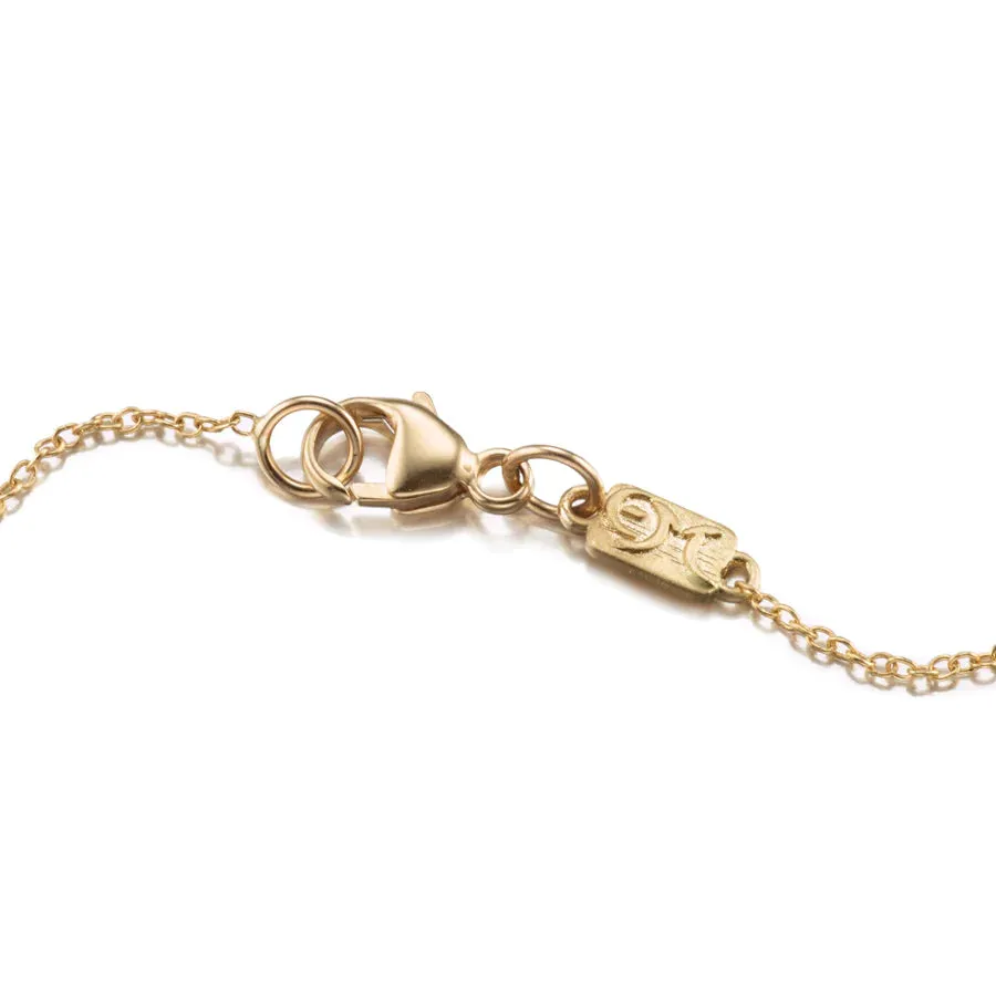 Emerald Station Necklace