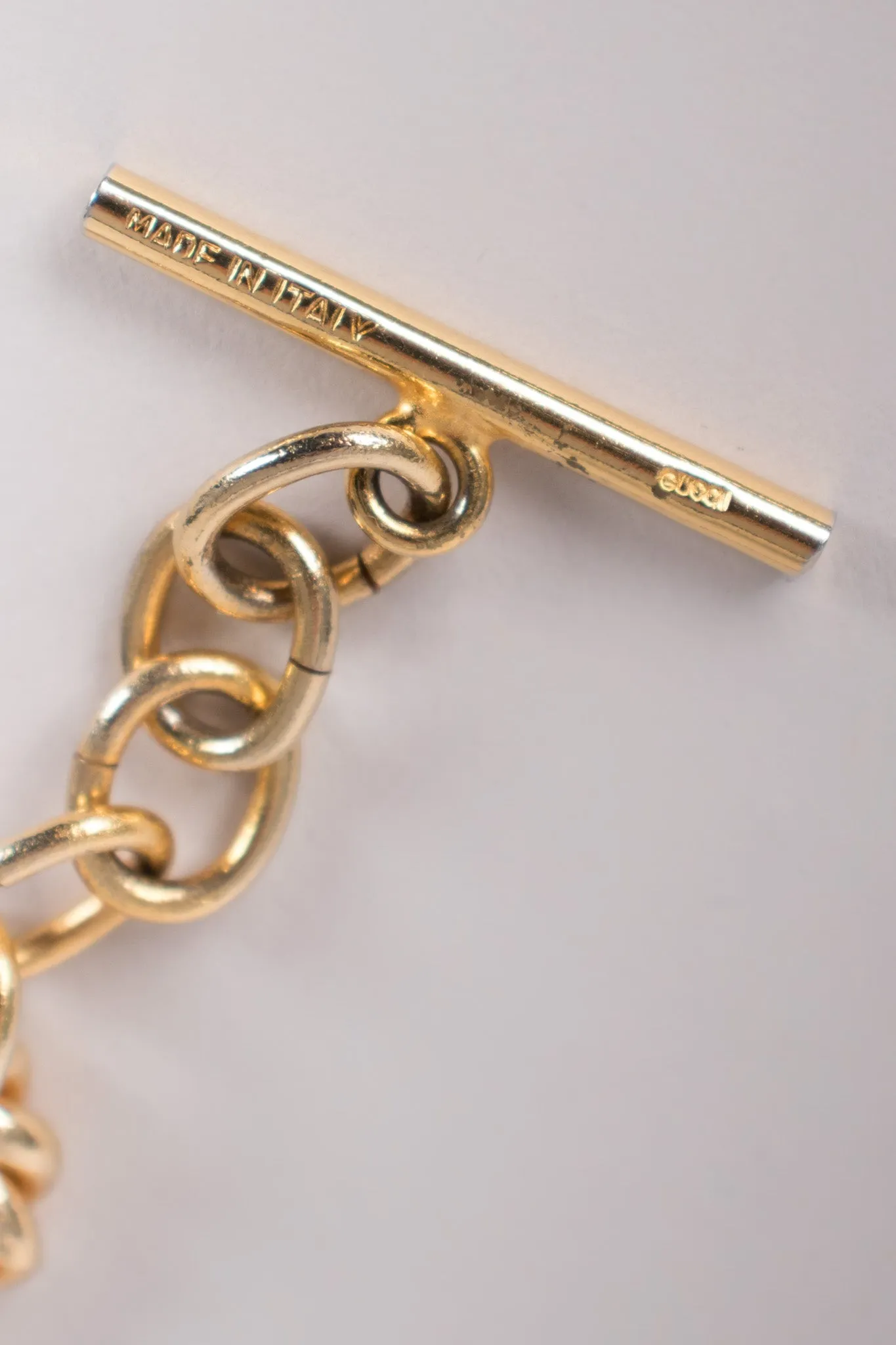 Enamel Chain Belt