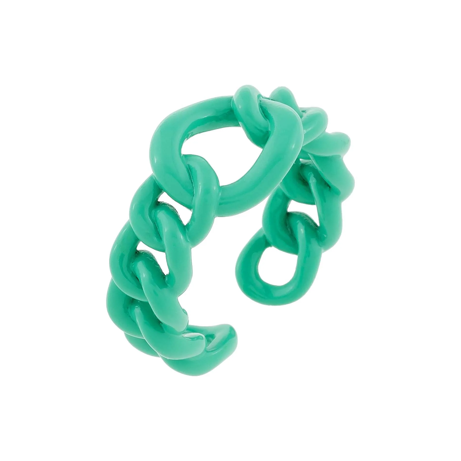 Enamel Chunky Chain Ring
