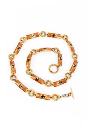 Enamel GG Logo Belt II