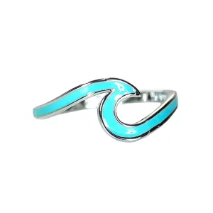Enameled Wave Ring