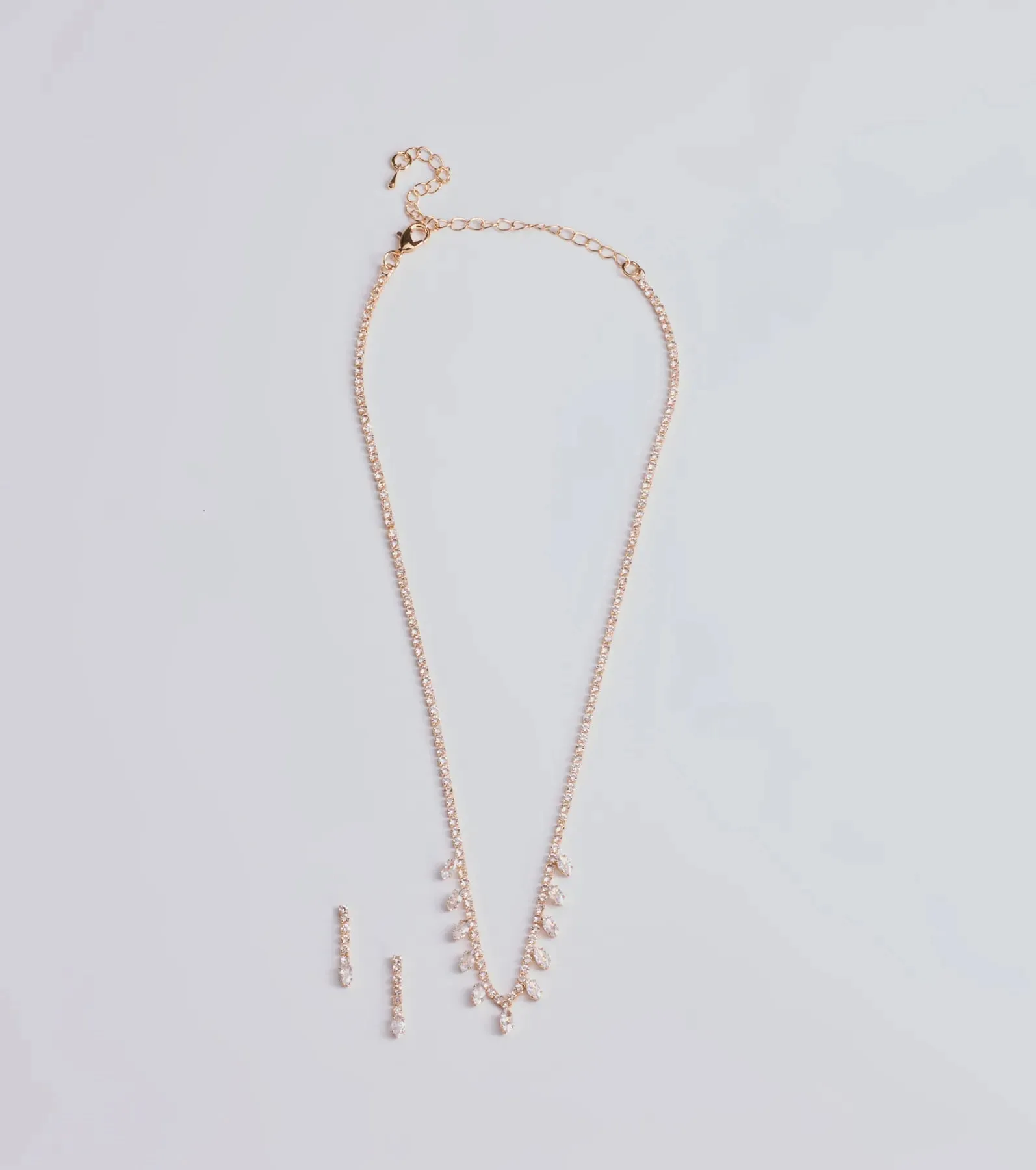 Enchant Me Necklace And Earrings Set